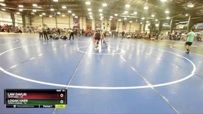 140 lbs Rd# 5- 3:45pm Friday Final Pool - Law Davlin, Team Ohio vs Logan Haer, Terps Xtreme