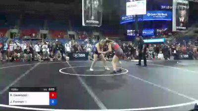 152 lbs Consi Of 4 - Rose Cassioppi, Illinois vs Johanna Forman, California