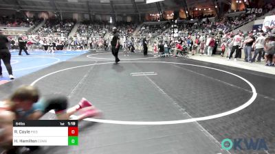 64 lbs Round Of 32 - Rowan Coyle, Piedmont vs Harding Hamilton, Cowboy Wrestling Club