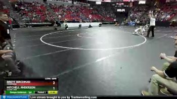 D3-126 lbs Cons. Semi - Brett Birchman, Fennimore vs Mitchell Anderson, Clear Lake