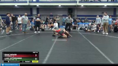 110 lbs Round 3 (8 Team) - Luke Katsigiannis, PA Alliance Red vs Isaac Novod, Doughboys