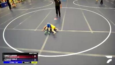 53 lbs 5th Place Match - Vince Larsen, MN Elite Wrestling Club vs Cygnus Walz, Minnesota