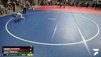 85 lbs Semis (4 Team) - Lincoln Goldsmith, Chatfield vs Isaac Cornelius, Foley