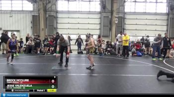 96 lbs Round 3 (6 Team) - Brock McClure, Terps Xpress vs Jesse Valenzuela, So Cal Hammers