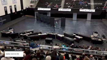 Keller Central HS at 2020 WGI Perc/Winds Dallas Regional