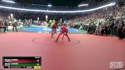 138-3A Semifinal - Miles Harris, Gunnison vs Isaak Chavez, Mullen