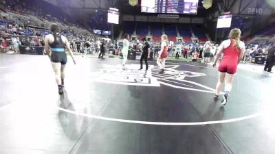 180 lbs Cons 16 #1 - Abigale Swanson, Wisconsin vs Cheya Bishop, Illinois