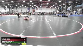 120 lbs Rd# 2 10:30am Friday - Gideon Gonzalez, Double Champs vs Cruz Hezel, Team Michigan