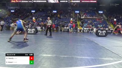 92 lbs Consy 2 - Dominic Picciotti, Altoona vs Garrett Stevenson, Hickory