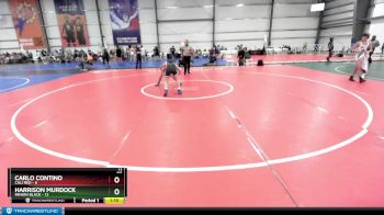 96 lbs Rd# 3 12:00pm Friday - Harrison Murdock, Minion Black vs Carlo Contino, Cali Red