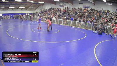 144 lbs Champ. Round 1 - Leonardo Michel, Salem Elite Mat Club vs Jaxson Roley, Clackamas Wrestling Club