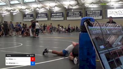 74 kg Consi Of 16 #1 - Austin Hiles, Michigan State vs Nathan Atienza, Michigan State