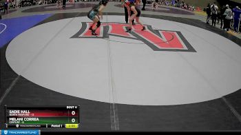 127 lbs Round 2 (4 Team) - Sadie Hall, North Medford vs Melani Correa, Century