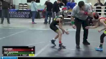 56 lbs Round 1 (8 Team) - Max Sako, Terps Xtreme vs Matt Bagocious, Joker Squad