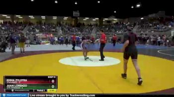 126 lbs Semis & 1st Wrestleback (8 Team) - Emma Zylstra, 2/1A Lowell vs Juan Lorenzo, 2/1A Jefferson