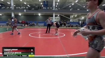 130 lbs Placement Matches (16 Team) - Thomas Lindsay, Mavericks vs Donte`vyus Briscoe, Indiana Outlaws