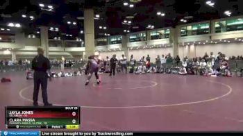 165 lbs Placement (16 Team) - Clara Massa, Charlie`s Angels- GA Pink vs Jayla Jones, STL Green