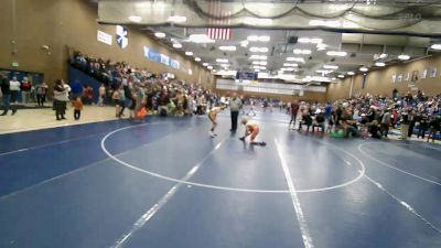 100 lbs Cons. Round 1 - Lucas Herbert, Champions Wrestling Club vs Jacob La Notte, Wasatch