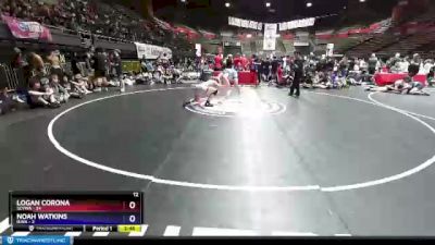 182 lbs Round 1 (16 Team) - Logan Corona, SCVWA vs Noah Watkins, IEWA