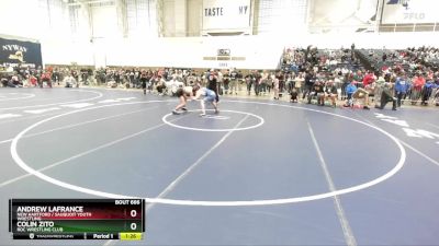 99 lbs 5th Place Match - Colin Zito, ROC Wrestling Club vs Andrew LaFrance, New Hartford / Sauquoit Youth Wrestling