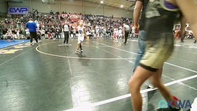 78 lbs Rr Rnd 1 - Rocket McGirt, Salina Wrestling Club vs Emerson Rollings, Tulsa Blue T Panthers