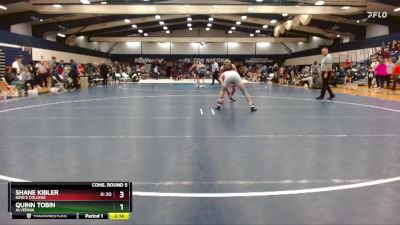 149 lbs Cons. Round 5 - Shane Kibler, King`s College vs Quinn Tobin, Alvernia