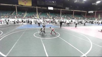 57 lbs Quarterfinal - Aurelius Trujillo, Pomona Elite vs Joshua Gustafson, New Mexico Bad Boyz