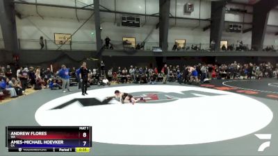 94 lbs 1st Place Match - Lazarus McEwen, WA vs Thiago Silva, CA