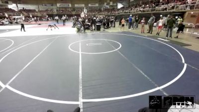 138 lbs 5th Place - Xzavier Tixier, Cherry Creek vs Maximus Montoya, Valley Bad Boys