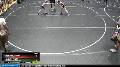 64 lbs Quarterfinal - Jameson Dugan, Cane Bay Cobras vs Landon Fults, Eastside Youth Wrestling