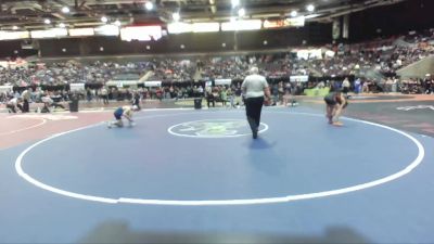 120 lbs Champ. Round 1 - Marcus Aleman, Fruitland vs Vincent Torrez, Meridian