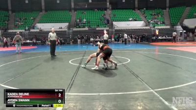 5A 144 lbs Semifinal - Ayden Swann, Hayden vs KADEN DELINE, Alexandria HS