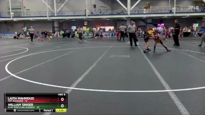 76 lbs Round 2 - Laith Mahmoud, Mat Assasians vs William Singer, Elite Wrestling Academy