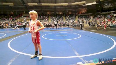 58 lbs Consolation - Hutch Landrum, Hurricane Wrestling Academy vs Jackson Parker, Lions Wrestling Academy