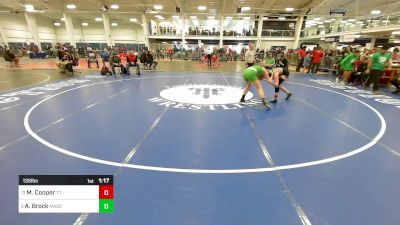 135 lbs Final - Maddie Cooper, Team Tugman vs Aesa Brock, Massabesic ME