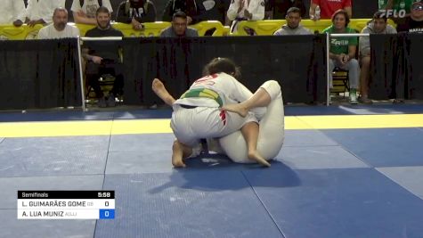LAURA GUIMARÃES GOMES vs ANA LUA MUNIZ 2024 Pan Jiu Jitsu IBJJF Championship