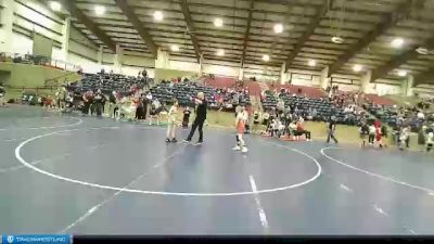 74 lbs Round 1 - Ford Thornton, Wasatch Wrestling Club vs Barrett Guymon, Morgan Wrestling Club