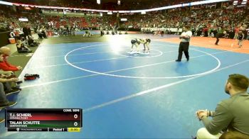 D1-152 lbs Cons. Semi - T.J. Schierl, Stevens Point vs Talan Schutte, Germantown