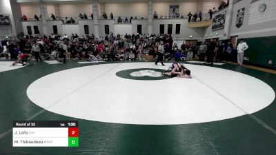 138 lbs Round Of 32 - James Lally, Saint John's Prep vs Matthew Thibaudeau, Mt. Hope