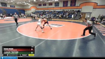 174 lbs 3rd Place Match - Carson Trotzer, Wisconsin-Stevens Point vs Ryan Riser, Wisconsin-Whitewater