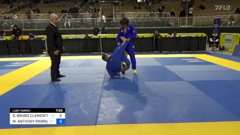 GUSTAVO BRUNO CLEMENTINO DOS SAN vs MARC ANTHONY PARRILLA 2024 Pan Jiu Jitsu IBJJF Championship