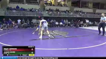 182 lbs Round 5 (8 Team) - Kaden Sears, Blair vs Riley Johnson, Kearney