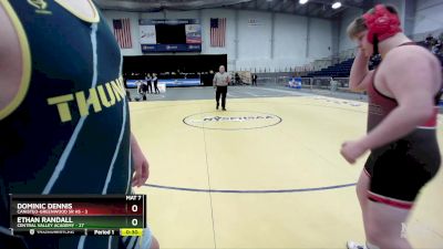 285 lbs Semifinals (4 Team) - Brody Houghtaling, Canisteo-Greenwood Sr HS vs Jeremy McRedmond, Central Valley Academy