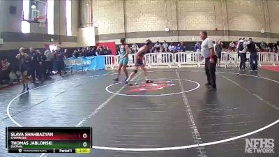 132 lbs Champ. Round 1 - Thomas Jablonski, Sultana vs Slava Shahbazyan, Chaminade