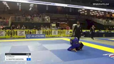 GEORGINA STALEY vs ANDREA SANTOS MACAPINLAC 2021 Pan Jiu-Jitsu IBJJF Championship