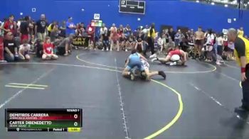 100 lbs Round 1 (6 Team) - Demitiros Carrera, American Gladiators vs Carter Dibenedetto, Death Squad