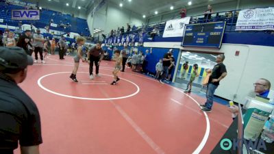 55 lbs Semifinal - Patrick Sanchez, Keystone Wrestling Club vs Liam Medrano, Cowboy Wrestling Club