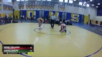 145 lbs Round 5 (8 Team) - Ronnie Theilacker, Alpha Dogz Elite vs Enrique Sanchez, Maximum Performance