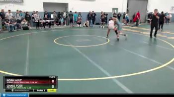 120 lbs Round 1 - Chase Foss, Mid Valley Wrestling Club vs Noah Ault, Juneau Youth Wrestling Club Inc.