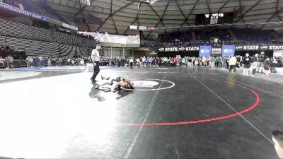 102 lbs Cons. Round 3 - Kindell Pettigrew, Gig Harbor Grizzlies Wrestling Club vs Brayden DeLeon, Othello Wrestling Club